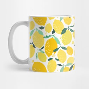 Yellow Lemon Fruit Mug